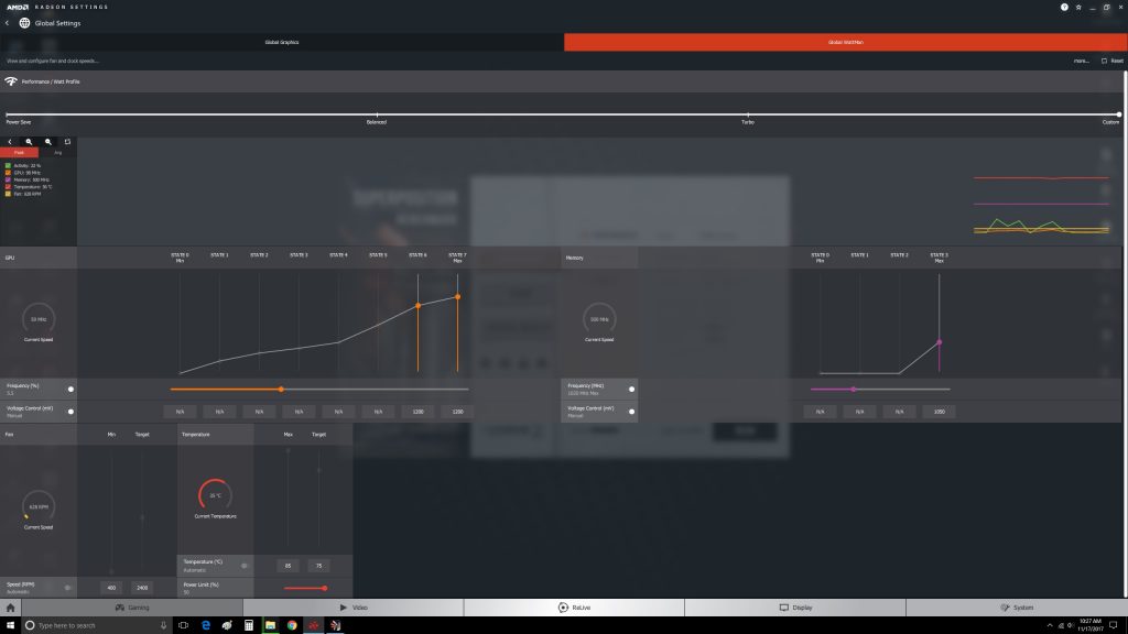 Gigabyte Vega 64 Overclocking