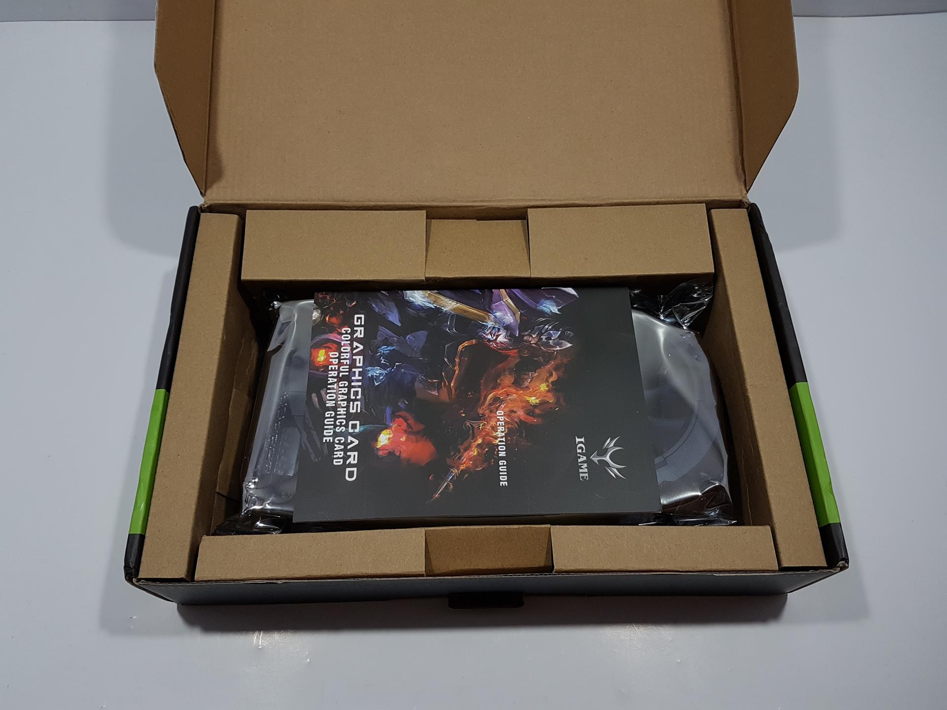 Colorful Gtx 1050 Packaging and Unboxing