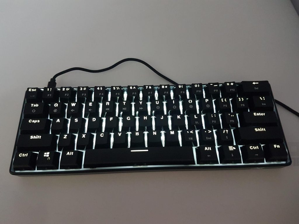 Acgam Ag6x Gaming Keyboard Review Lighting Effect