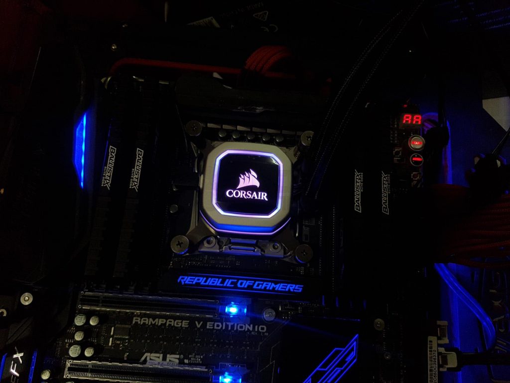 Corsair Hydro Series, h150i RGB Lighting