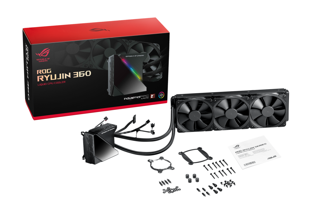 Asus Rog Ryujin 360 Box Contents