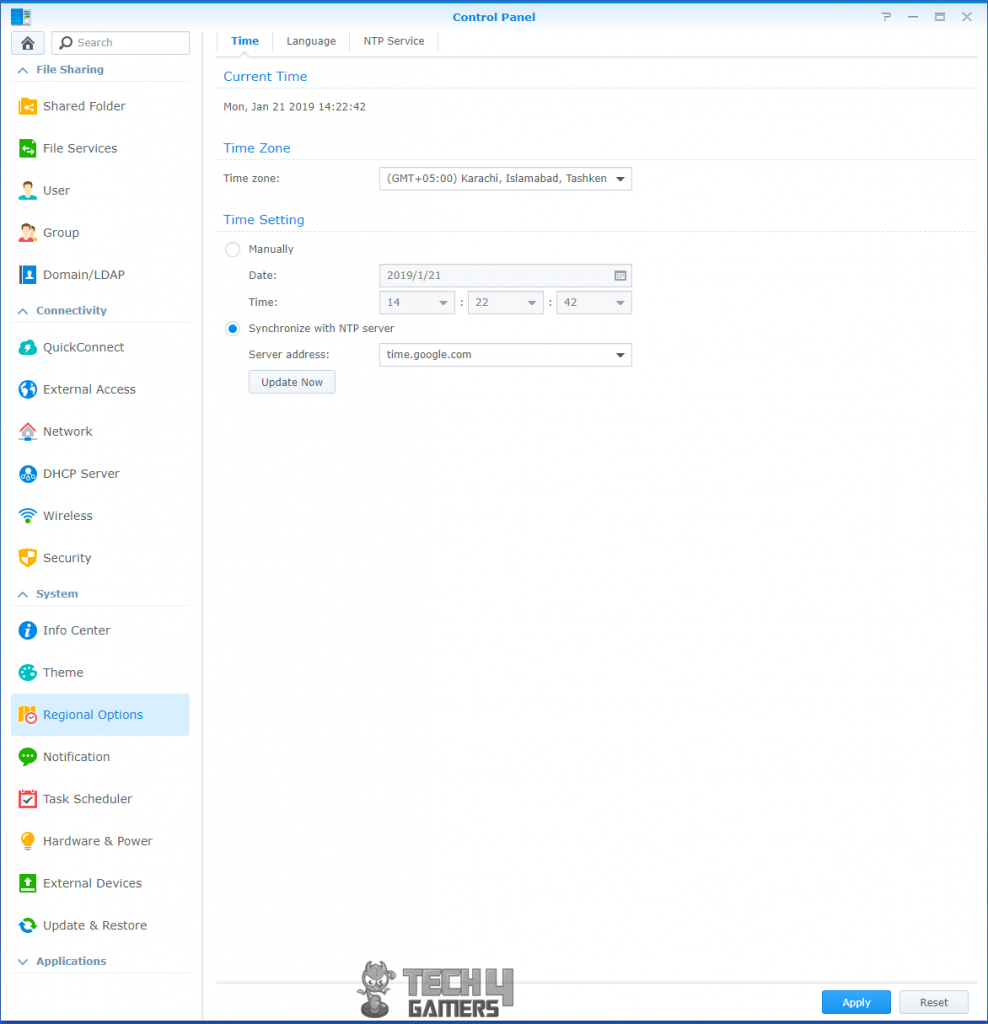 Synology 218+ regional Option