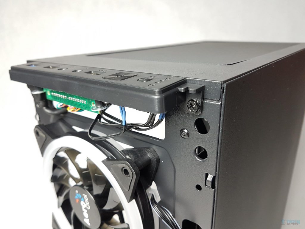 Aerocool Quartz Revo RGB Mid-Tower Chassis — I/O Panel Connection