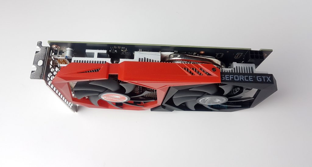 COLORFUL GTX 1650 Super NB-4G-V - Top view