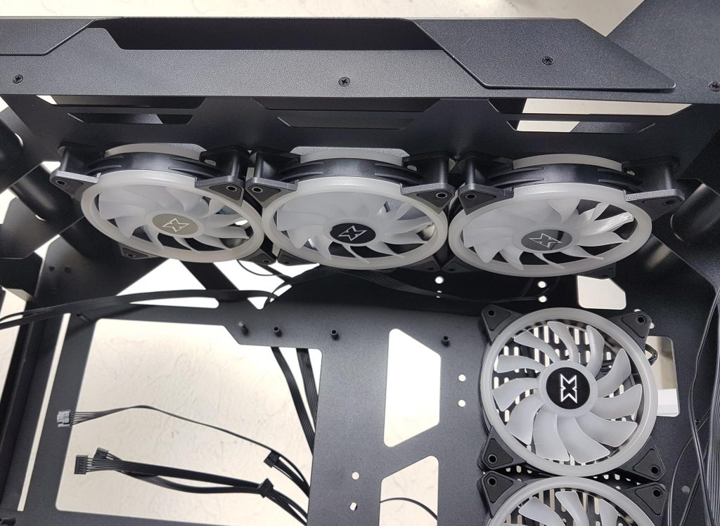 Xigmatek X7 Case Top Pre-installed Fans