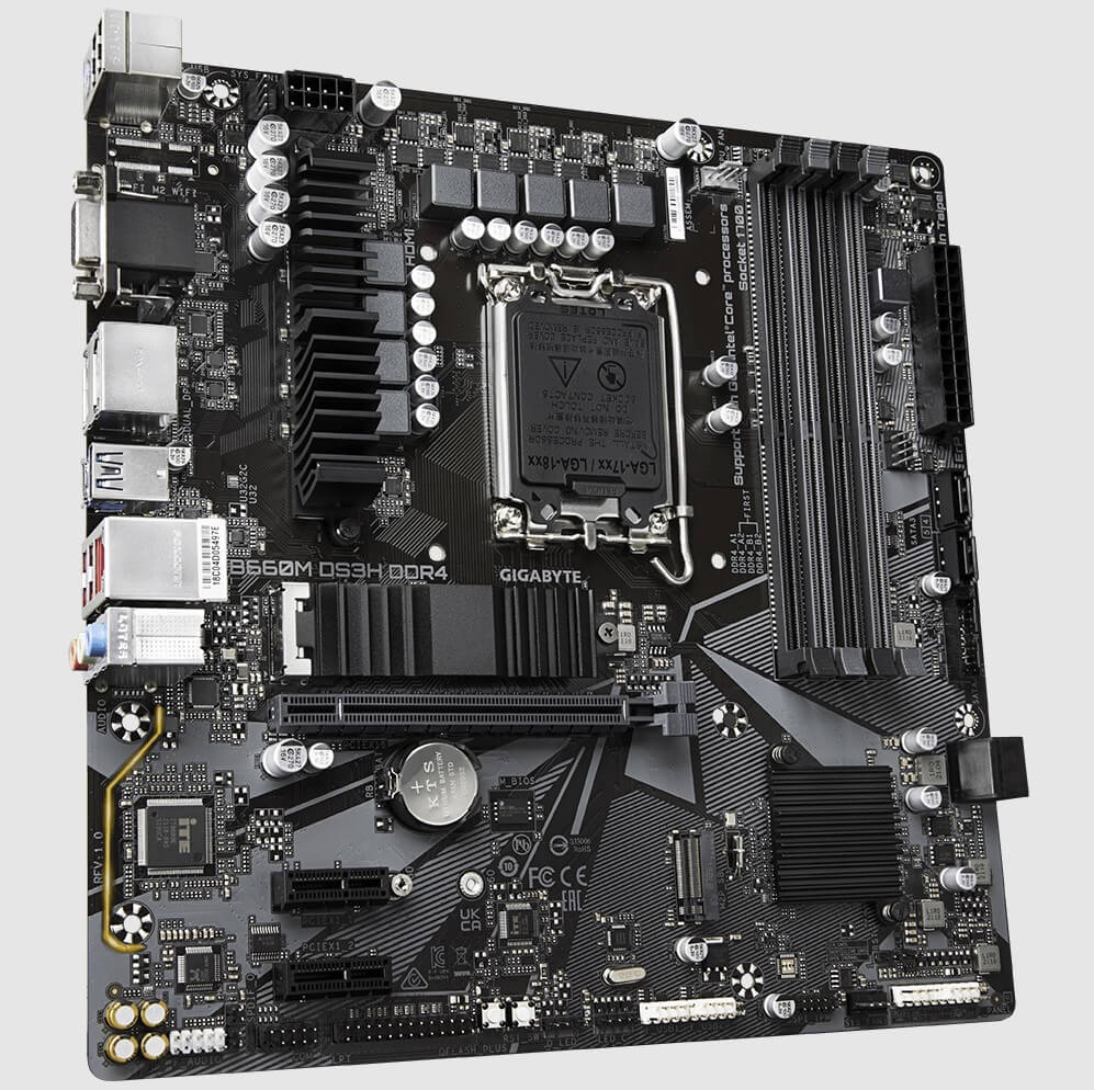 GIGABYTE B660M DS3H DDR4 Motherboard