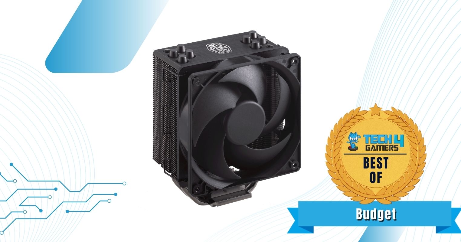 Best Budget CPU Cooler For Ryzen 7 5800X3D - Cooler Master Hyper 212 Black Edition