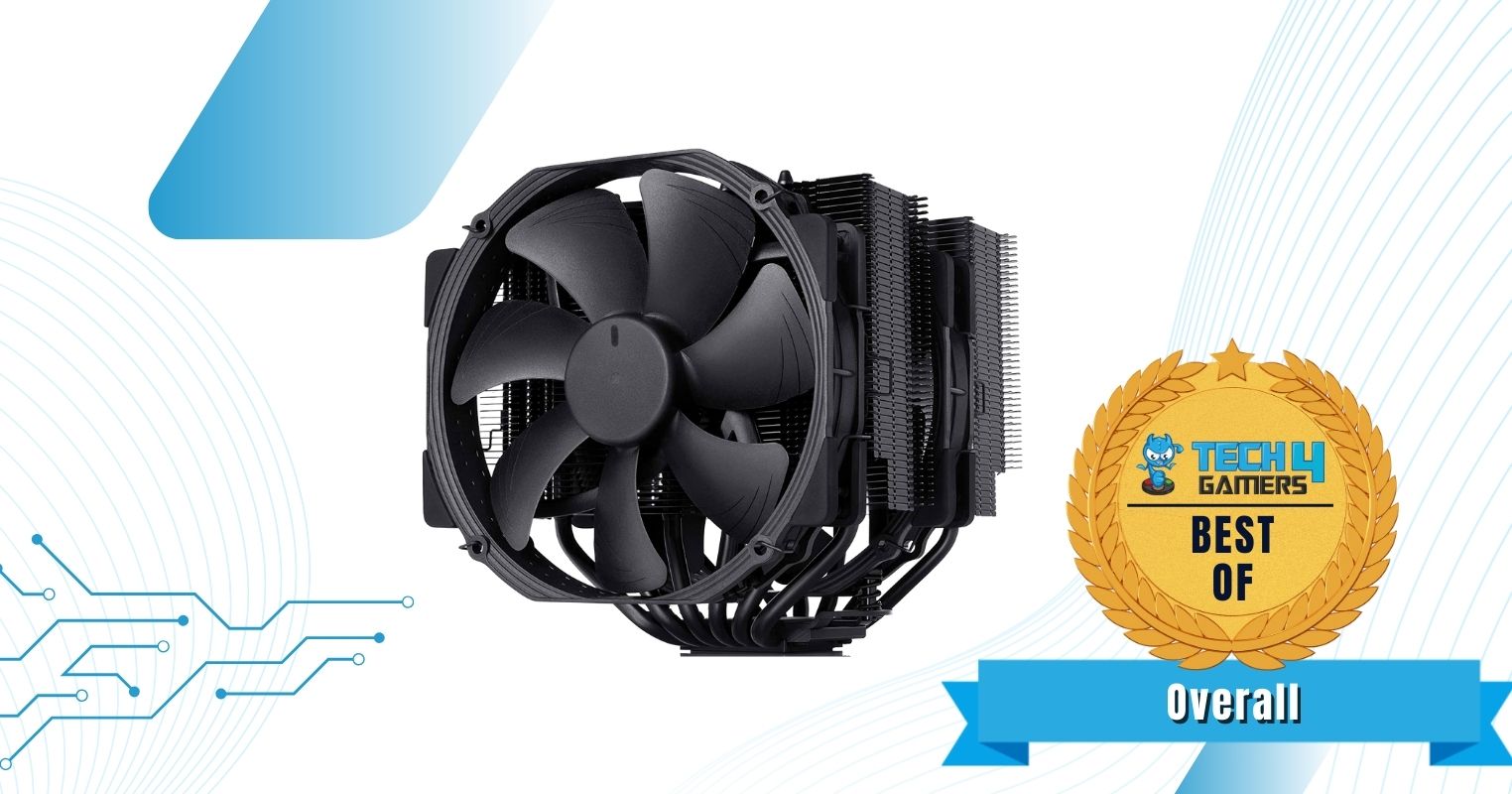 Best Overall CPU Cooler For Ryzen 7 5800X3D - Noctua NH-D15S Chromax.Black