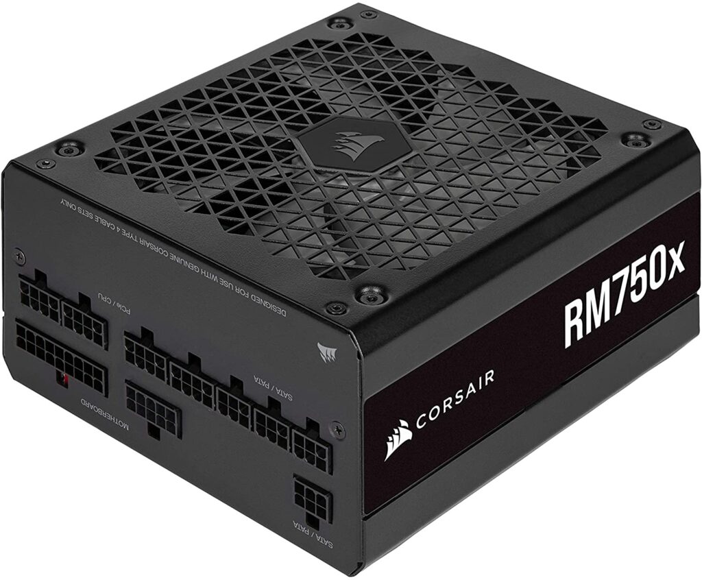 A single-rail vs. multi-rail PSU, Corsair RM750x.