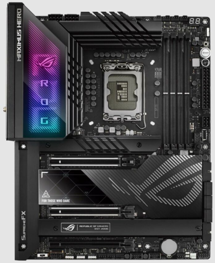 Best overclocking motherboard for i5-13600K ASUS Z790 motherboard.