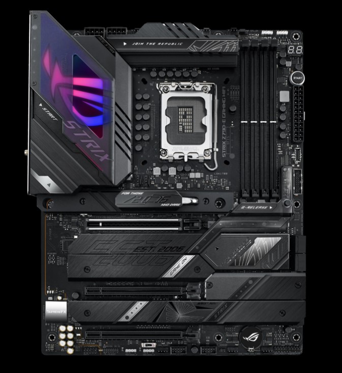 Best High-End Motherboard for i7-13700K - ASUS ROG Strix Z790-E Gaming WiFi