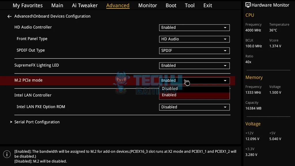 Image showing Installing SSD in BIOS