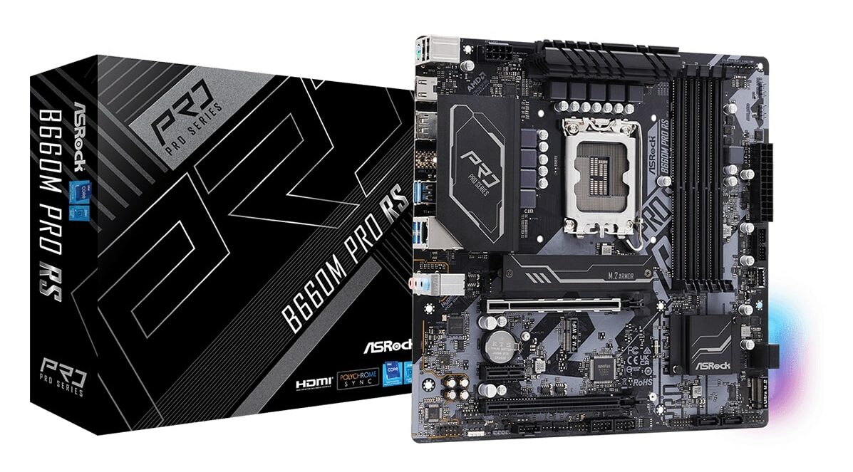 ASRock B660M Pro RS Motherboard