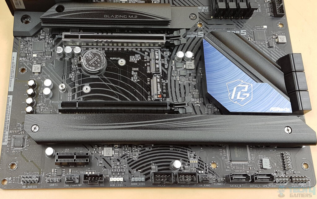 ASRock Z790 PG Riptide — The second PCI-e slot