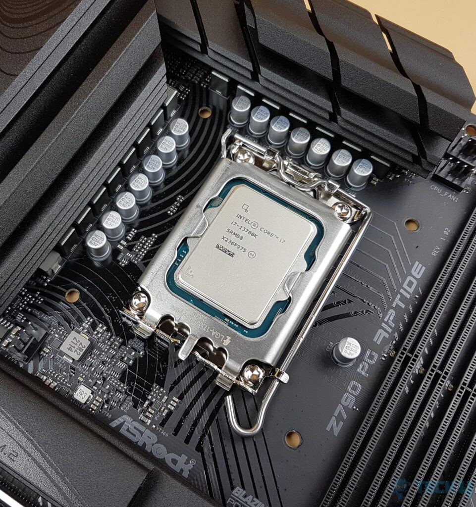 ASRock Z790 PG Riptide — The Core i7-13700K