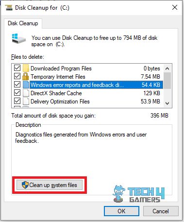 Disk Cleanup