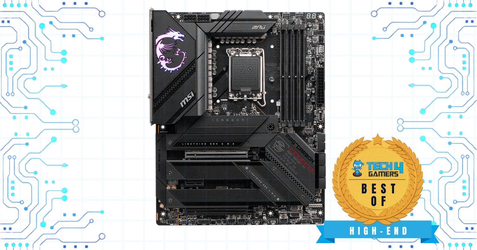 MSI MPG Z790 CARBON WIFI — Best High-End Motherboard For i9-13900KS