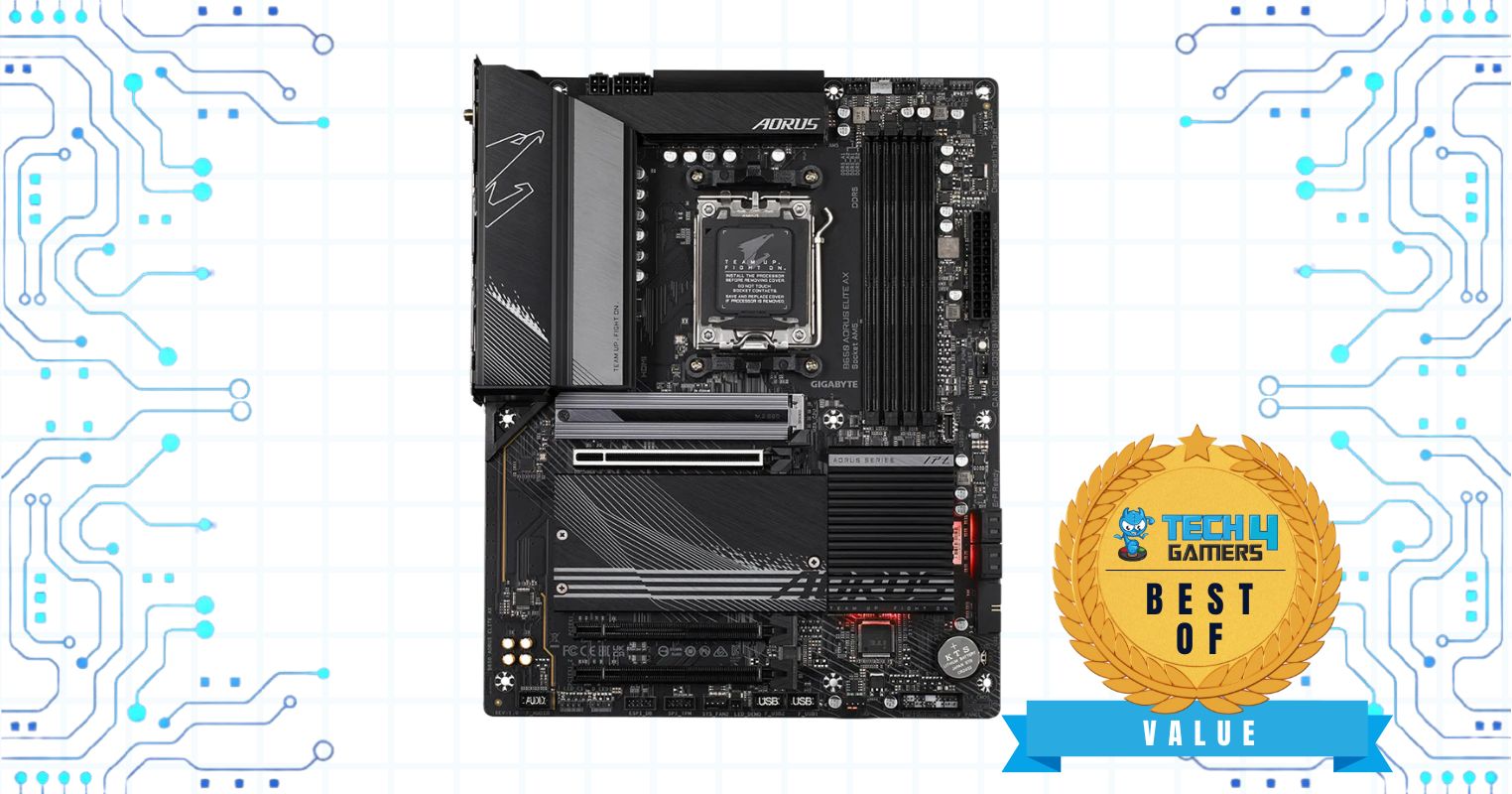 GIGABYTE B650 AORUS ELITE AX — Best Value Motherboard For Ryzen 9 7950X3D