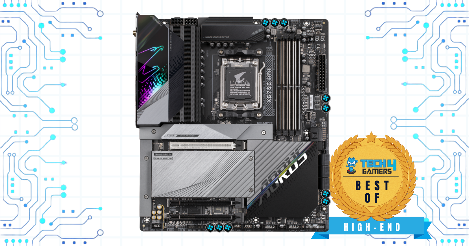 Best High-End Motherboard For Ryzen 9 7900X3D — Gigabyte X670E AORUS Master