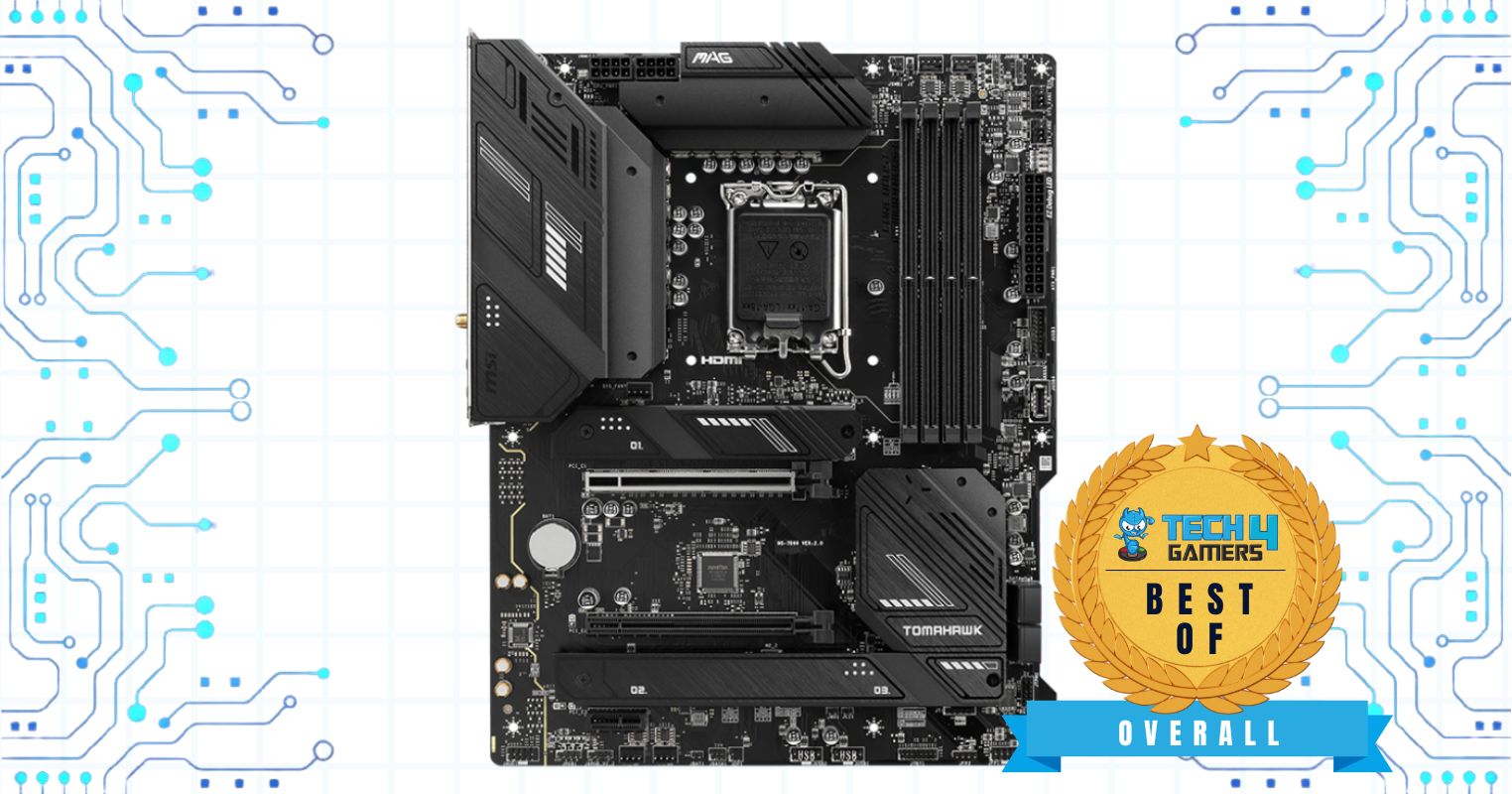 Best Overall B760 Motherboard — MSI MAG B760 Tomahawk WiFi ATX