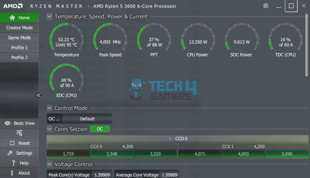 Overclocking CPU