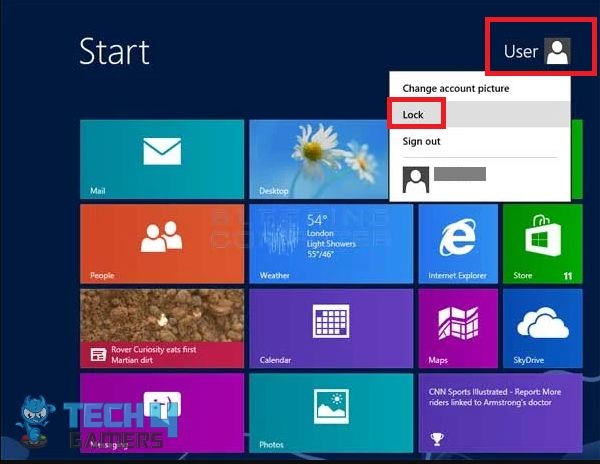 Windows 8 user account icon