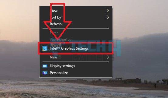 Intel Graphics Settings