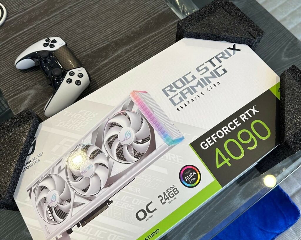 ASUS ROG Strix GeForce RTX 4090 White OC Edition