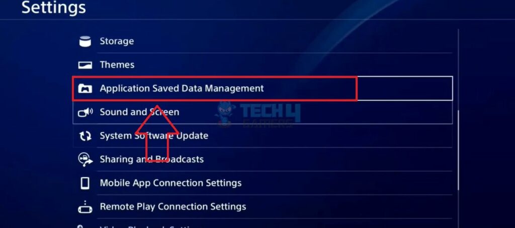 Select App Saved Data Management