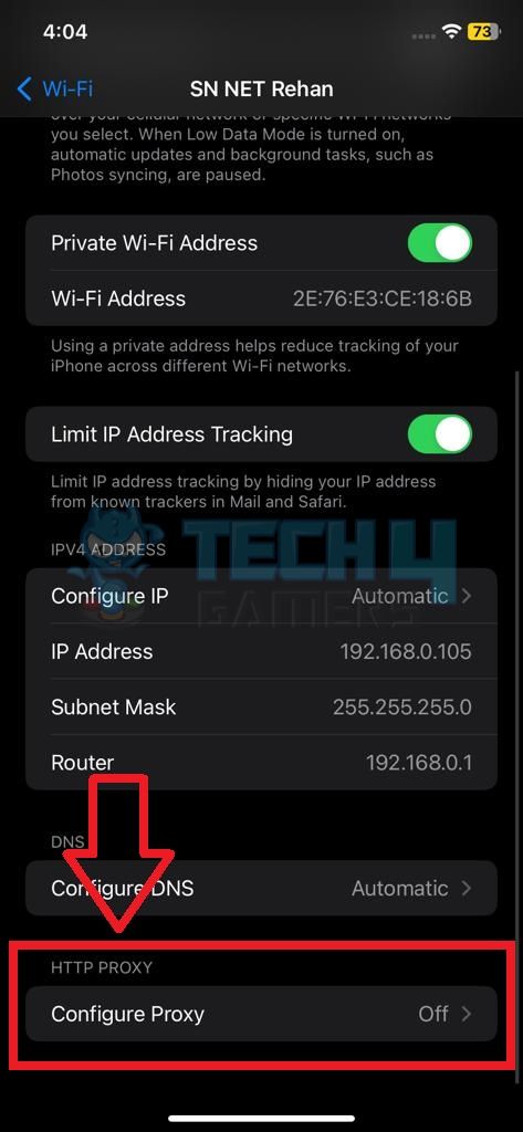 Configure Proxy