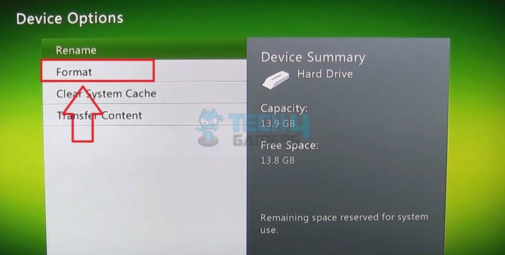 how to reset xbox