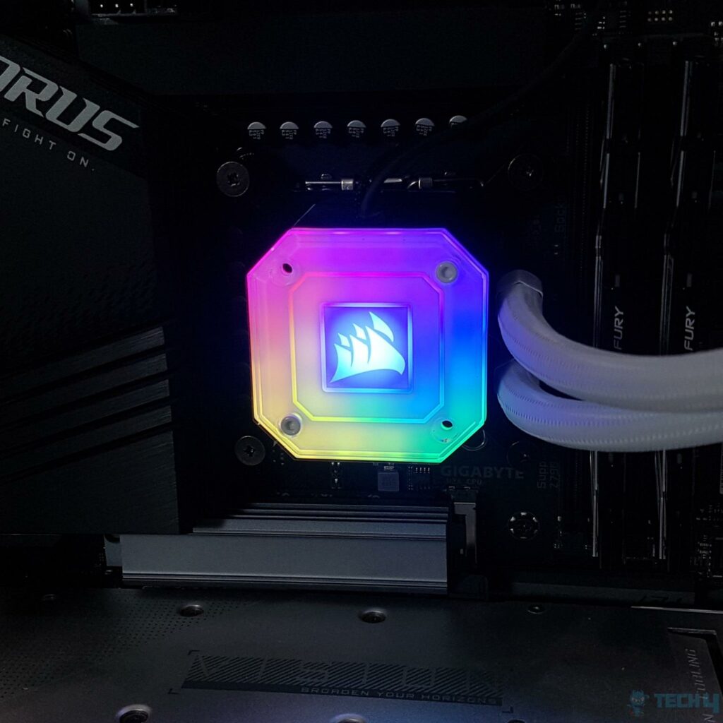 CORSAIR iCUE H150i Elite Capellix XT — Block 13