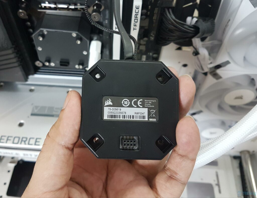 CORSAIR iCUE H150i Elite Capellix XT — Block 9