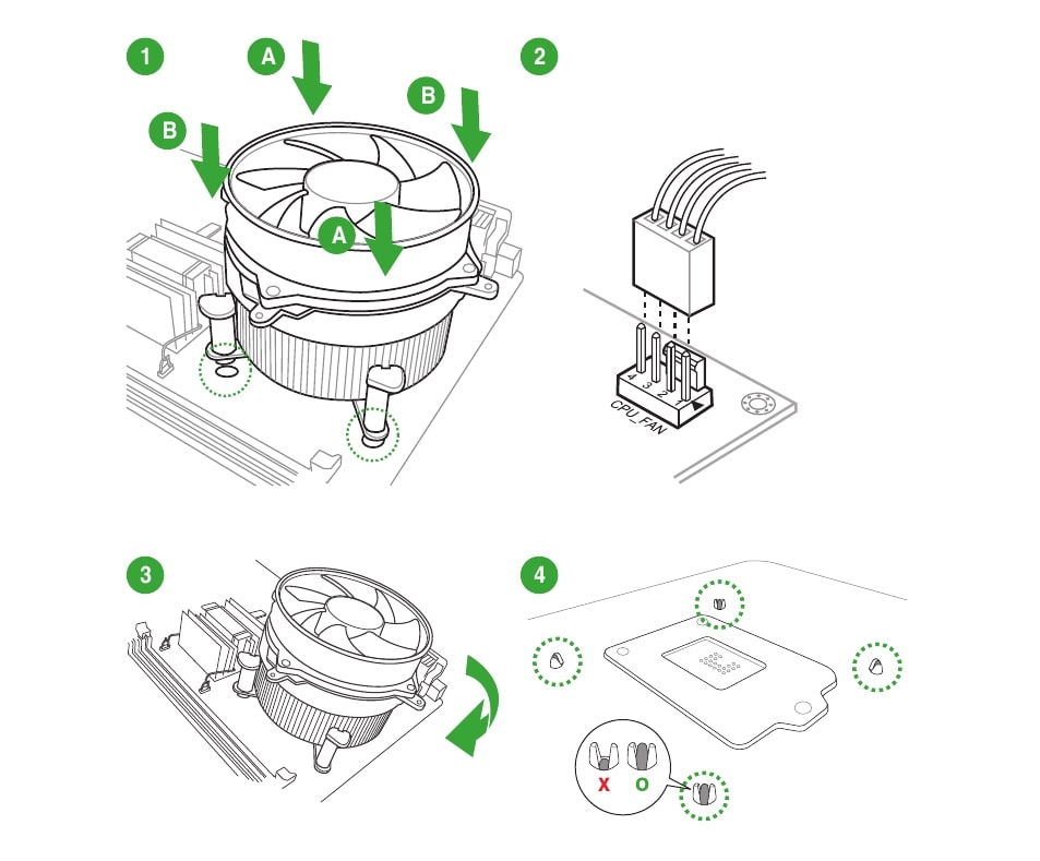 Installing The CPU Fan