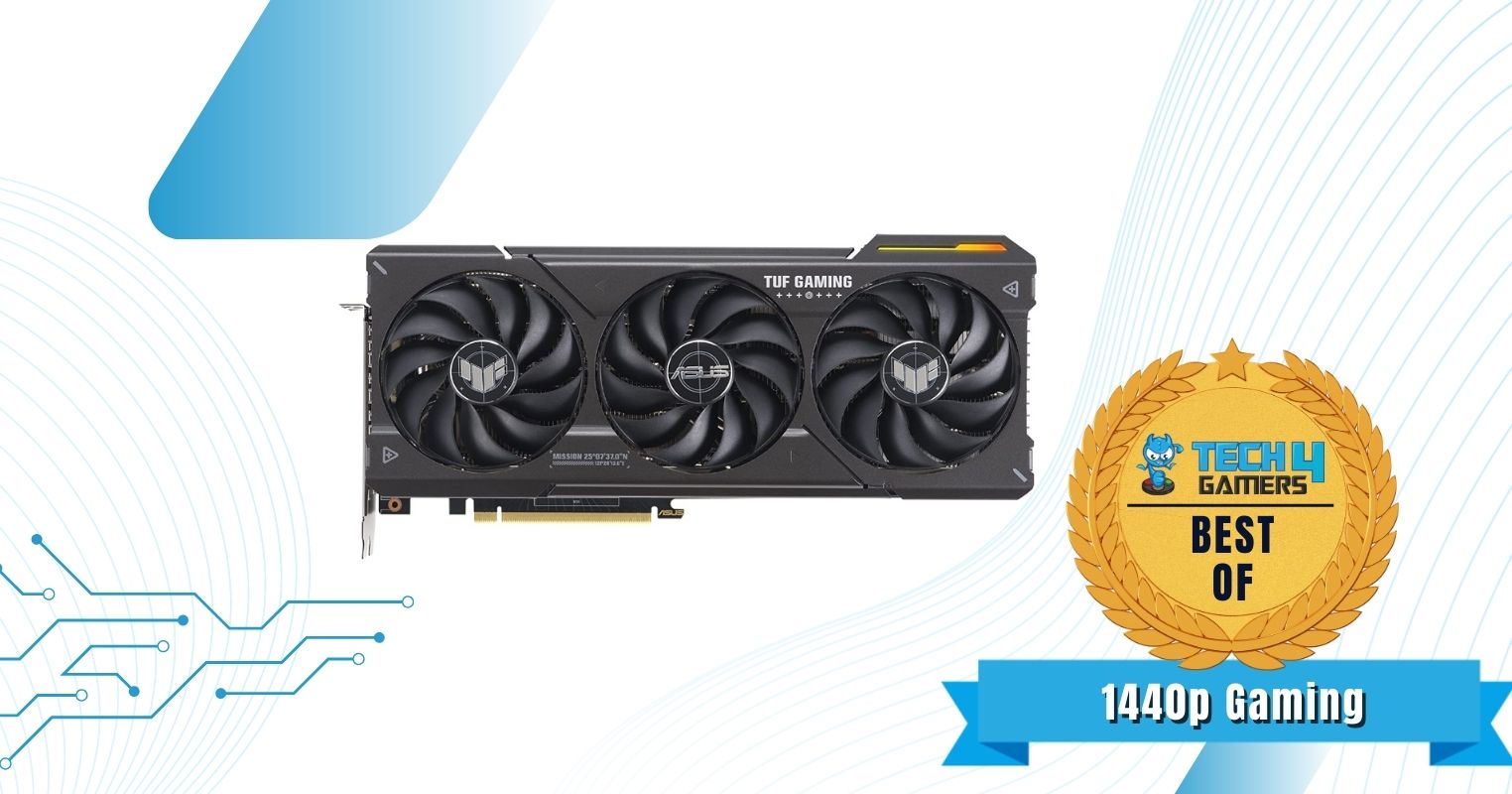 ASUS TUF Gaming GeForce RTX 4070 OC - best 1440p gpu for i5-13600K