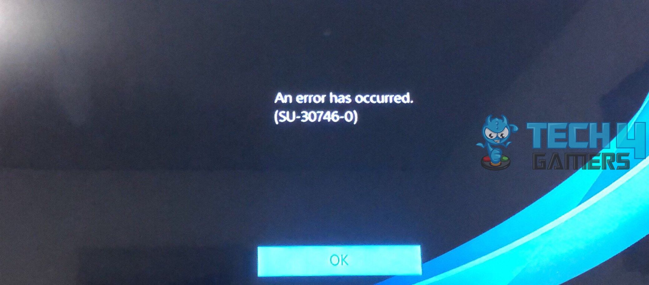 PS4 SU-30746-0 Error