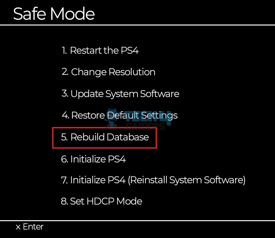 Rebuild Database