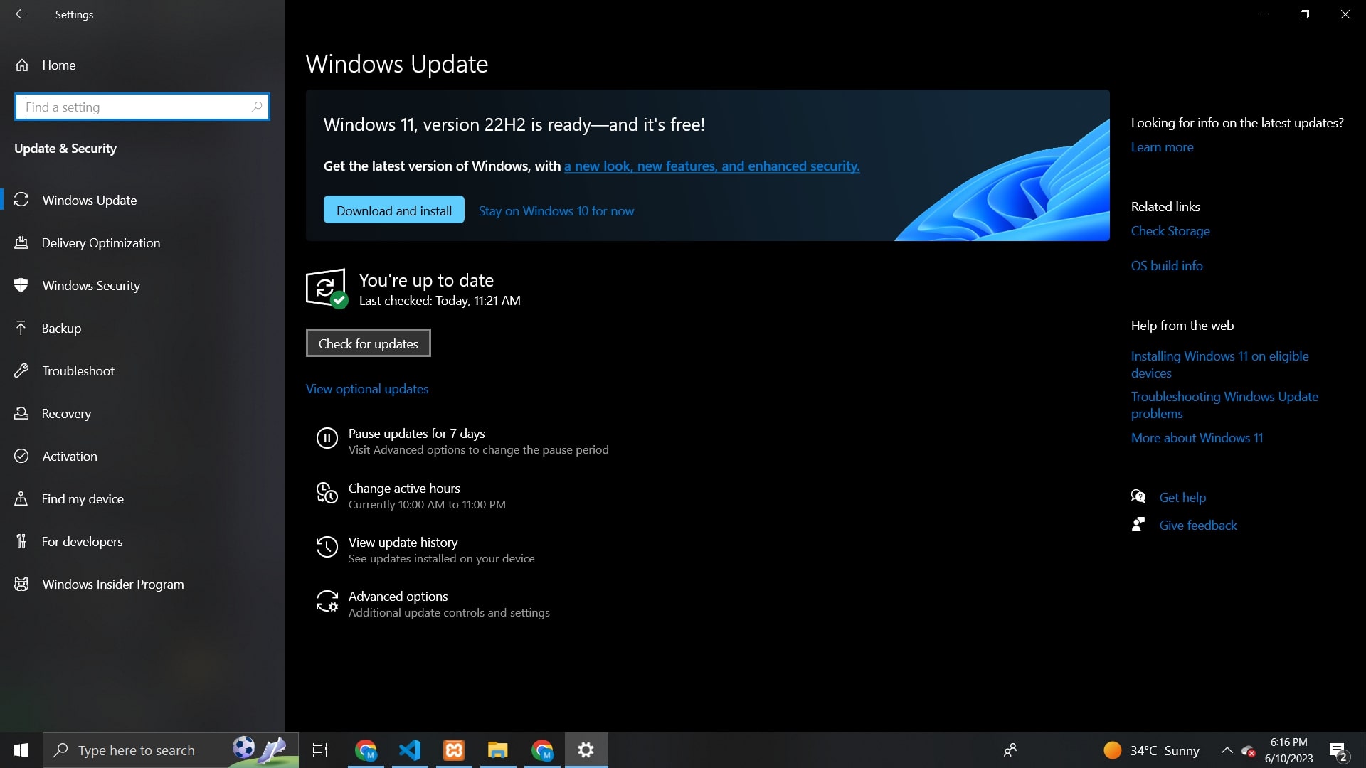 Upgrade to Windows 11