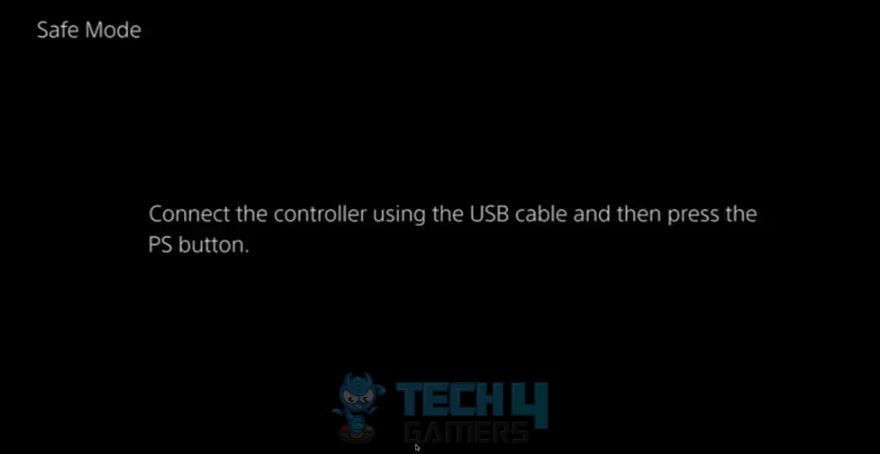 Connect Controller Via A USB Cable