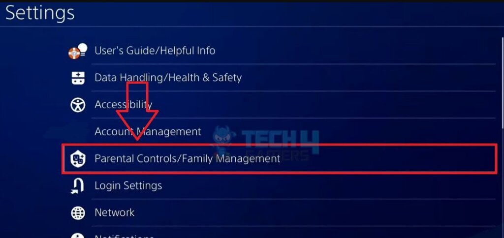 Select Parental Controls