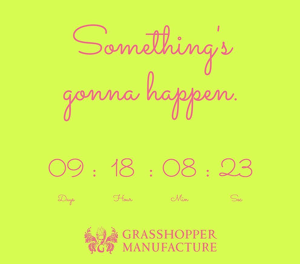 grasshopper manufacture announcement tease