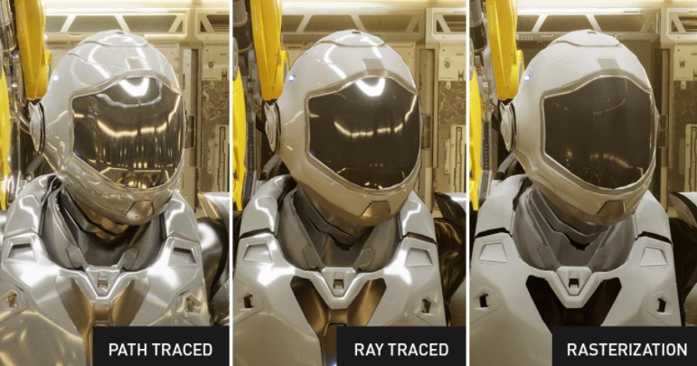 Path tracing vs ray tracing vs rasterization