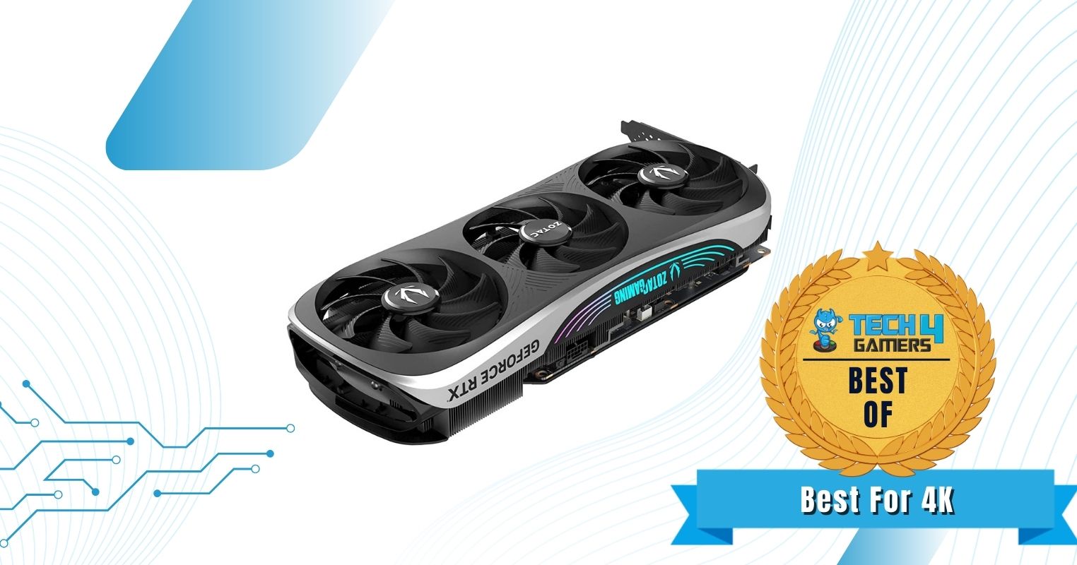 ZOTAC Gaming GeForce RTX 4090 Trinity OC - Best 4K GPU For Ryzen 9 7900X3D