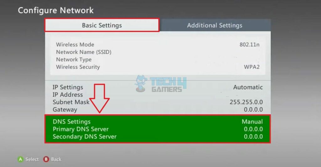 Apply new DNS Settings