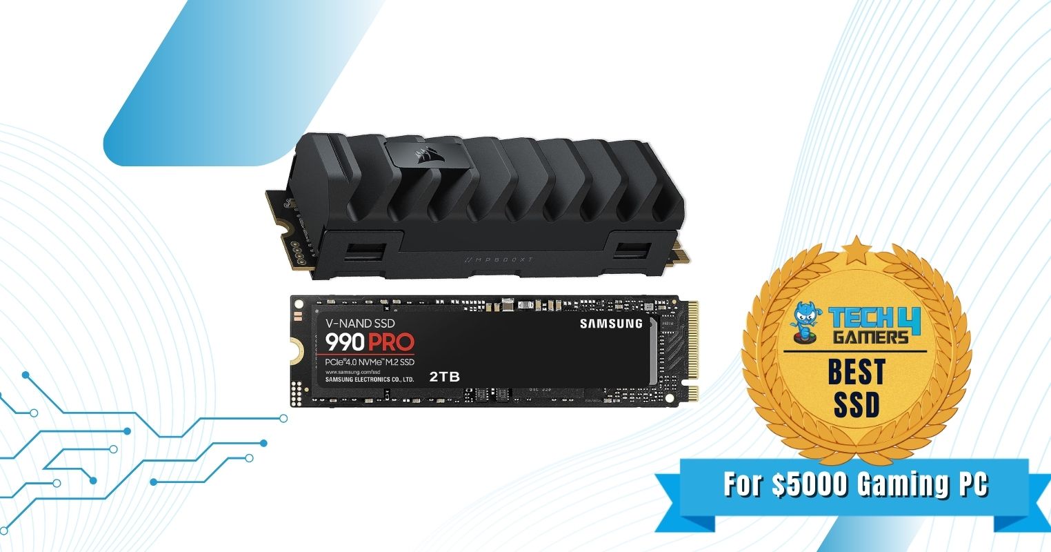 Corsair 2TB MP600 PRO XT and Samsung 990 PRO 2TB