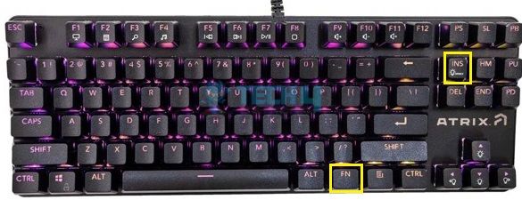 FN+INS Keys