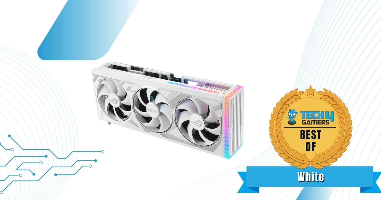 Best White RTX 4090 - ASUS ROG Strix RTX 4090 White OC Edition