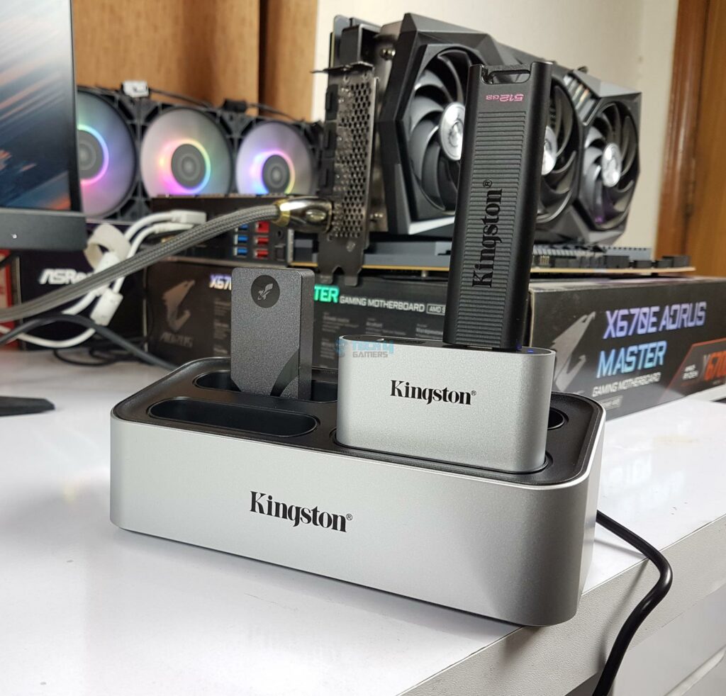 Kingston Workflow Station — Two Drives