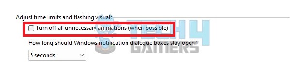 Turn Off The Respective Option (Image By Tech4Gamers)