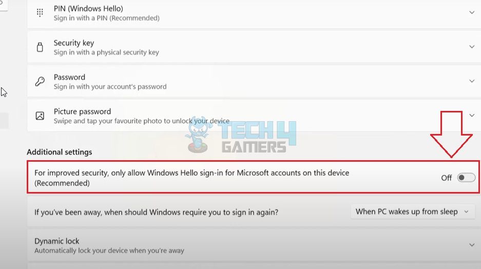 Disable Windows Hello